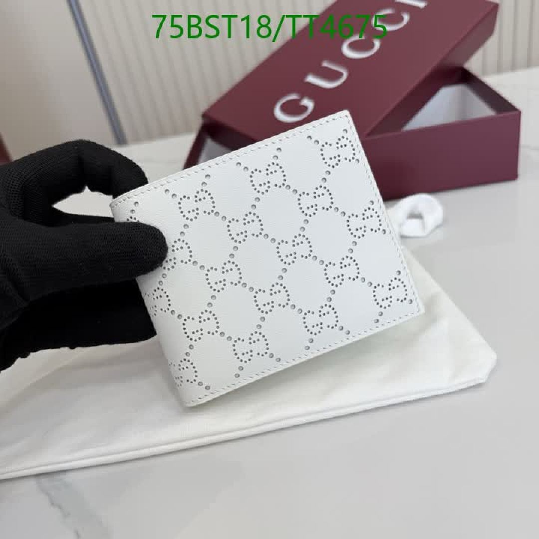 Gucci-Wallet Mirror Quality Code: TT4675 $: 75USD