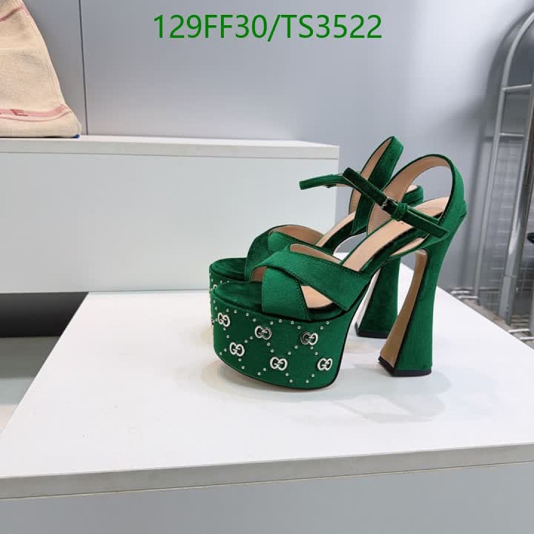 Gucci-Women Shoes Code: TS3522 $: 129USD