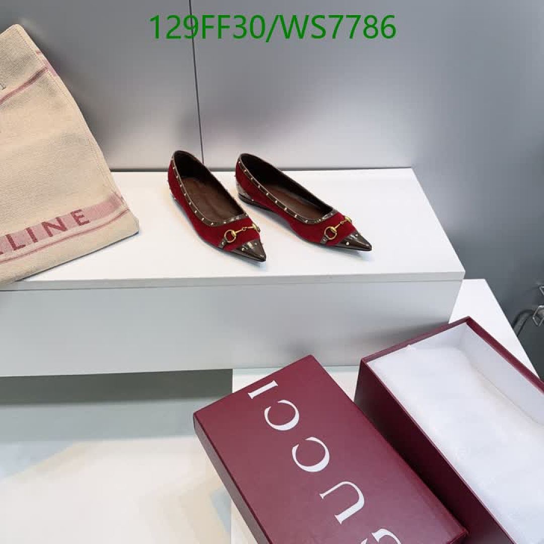Gucci-Women Shoes Code: WS7786 $: 129USD