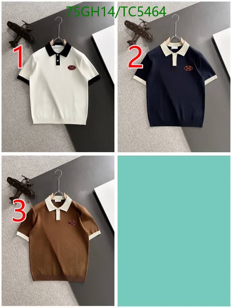 Prada-Clothing Code: TC5464 $: 75USD
