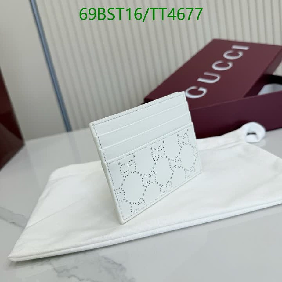 Gucci-Wallet Mirror Quality Code: TT4677 $: 69USD