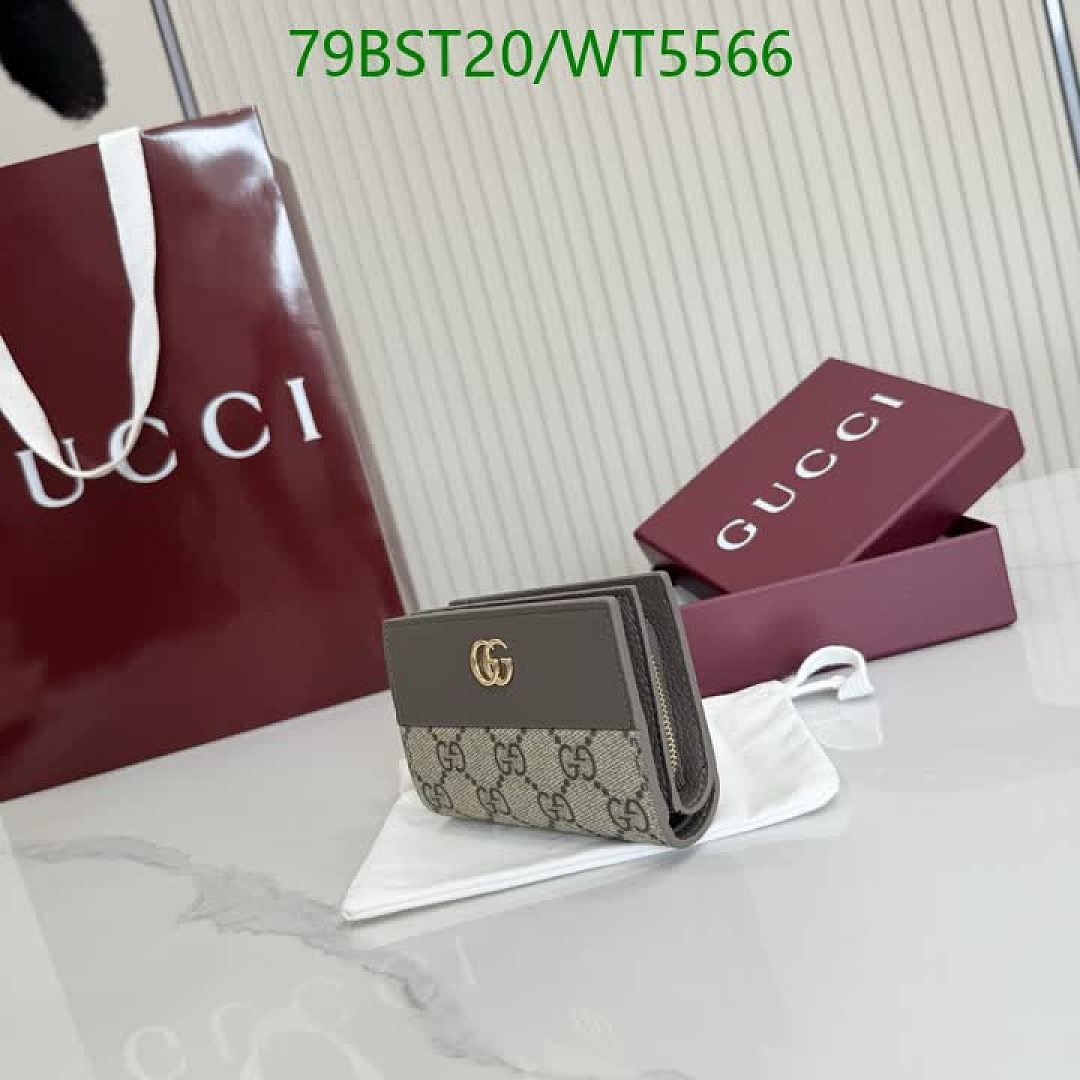 Gucci-Wallet Mirror Quality Code: WT5566 $: 79USD