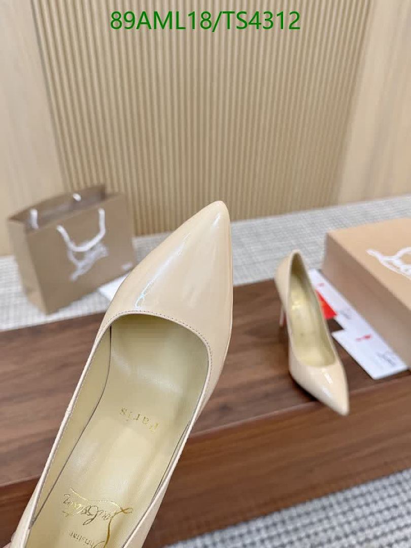 Christian Louboutin-Women Shoes Code: TS4312 $: 89USD