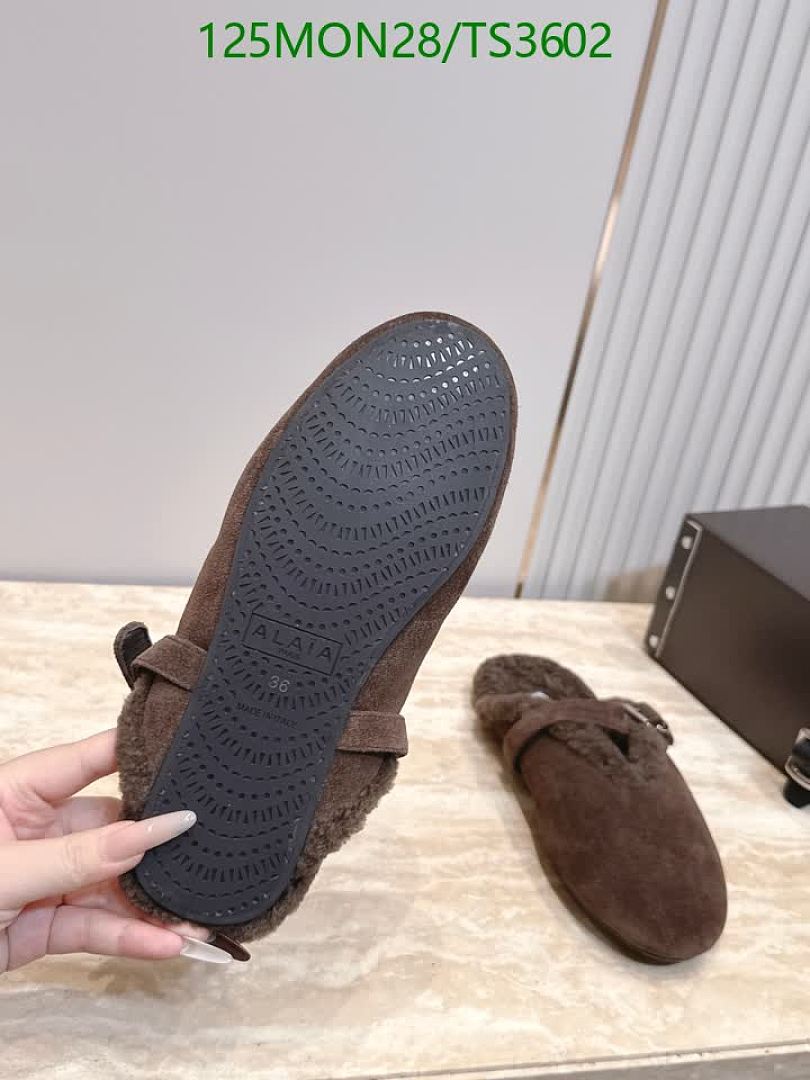 Alaia-Women Shoes Code: TS3602 $: 125USD