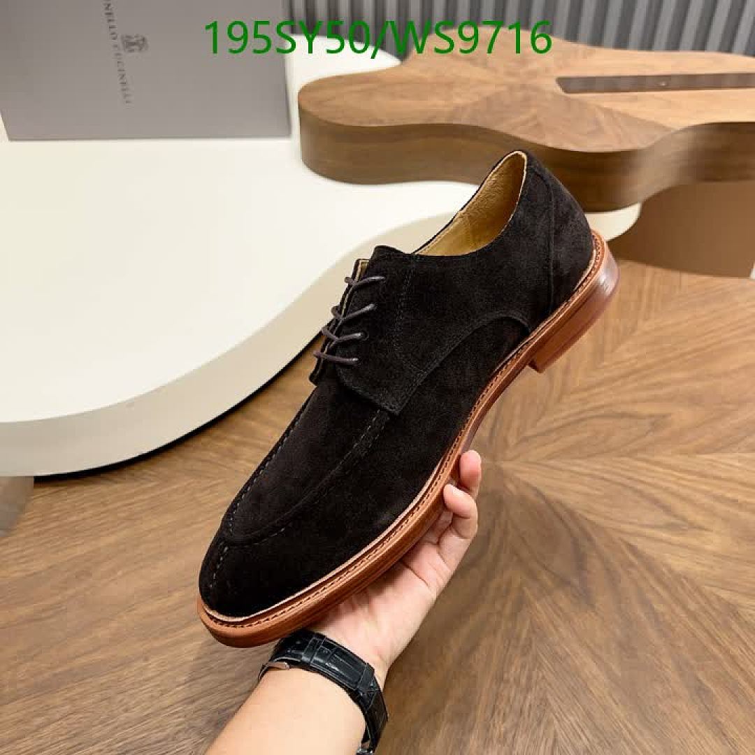 Brunello Cucinelli-Men shoes Code: WS9716 $: 195USD