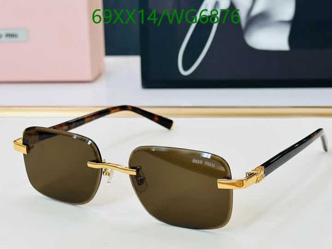 Miu Miu-Glasses Code: WG6876 $: 69USD