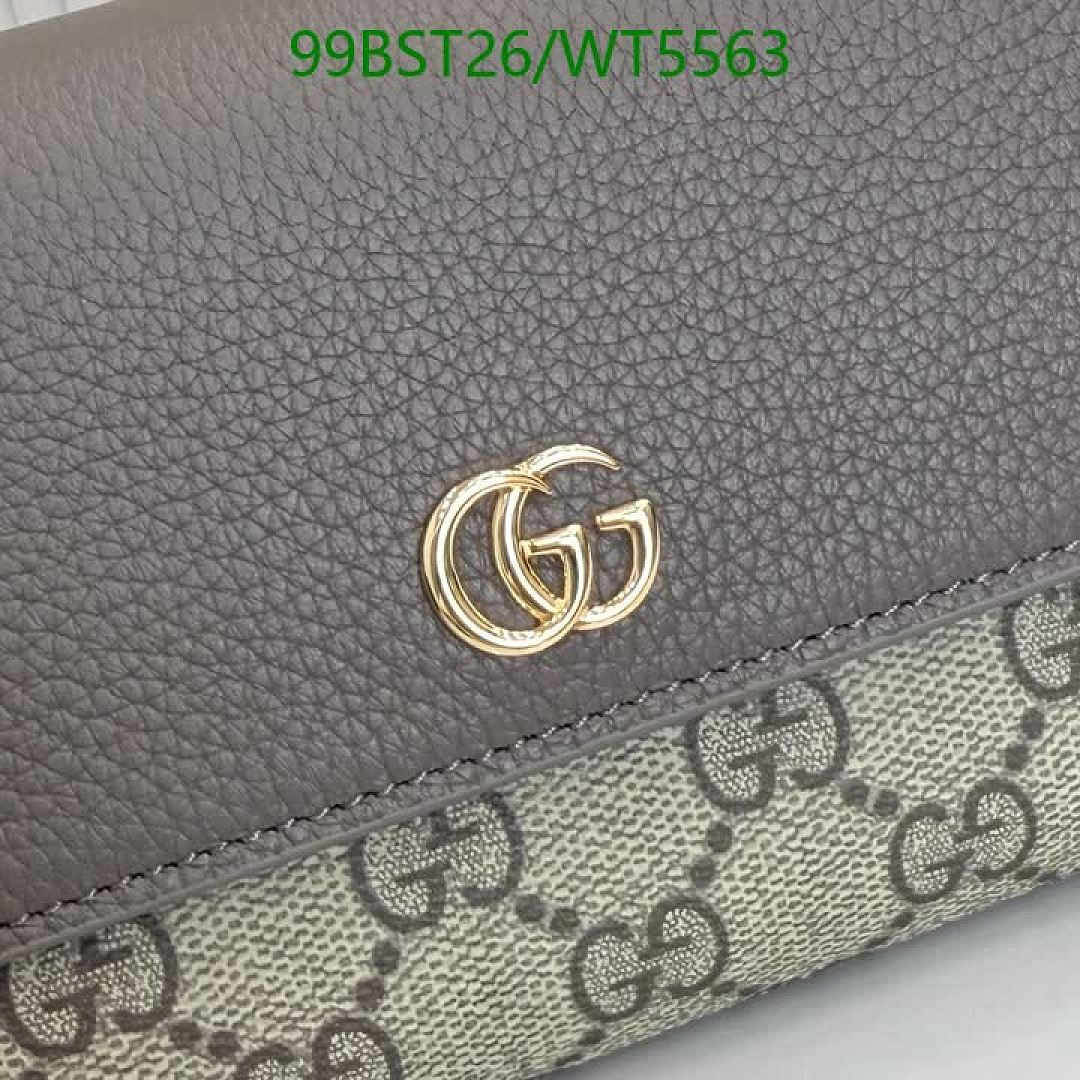 Gucci-Wallet Mirror Quality Code: WT5563 $: 99USD