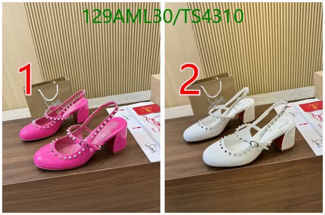 Christian Louboutin-Women Shoes Code: TS4310 $: 129USD