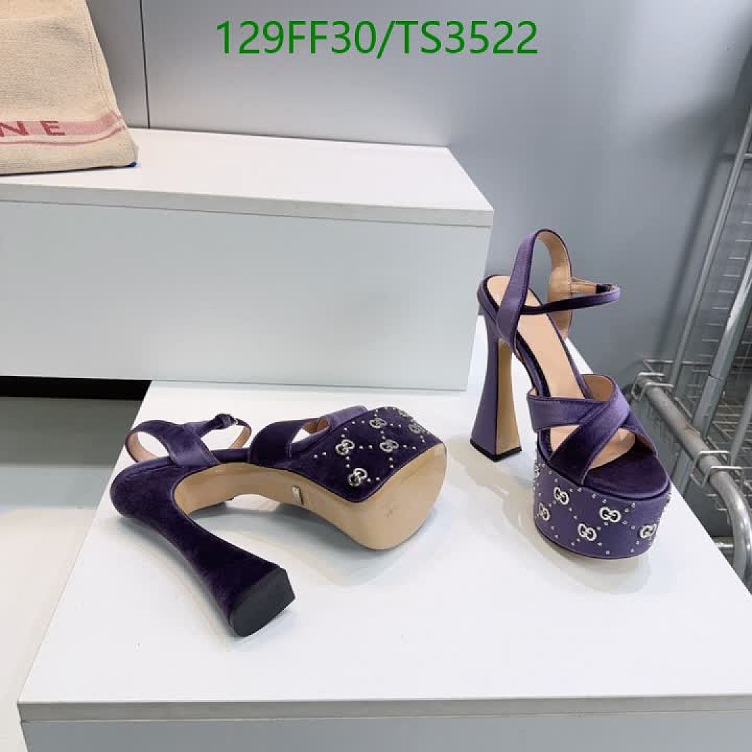 Gucci-Women Shoes Code: TS3522 $: 129USD