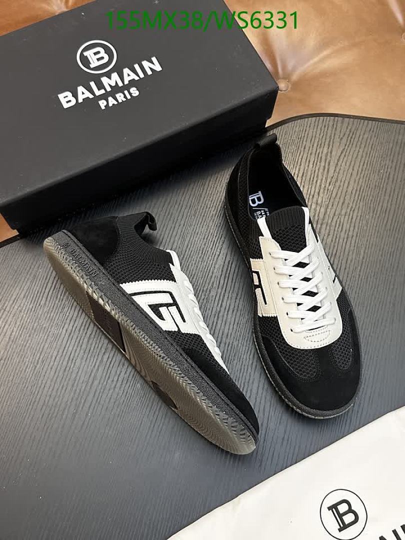 Balmain-Men shoes Code: WS6331 $: 155USD