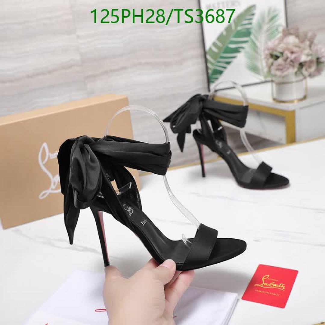 Christian Louboutin-Women Shoes Code: TS3687 $: 125USD