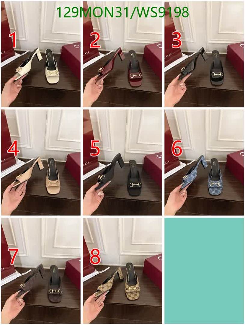 Gucci-Women Shoes Code: WS9198 $: 129USD