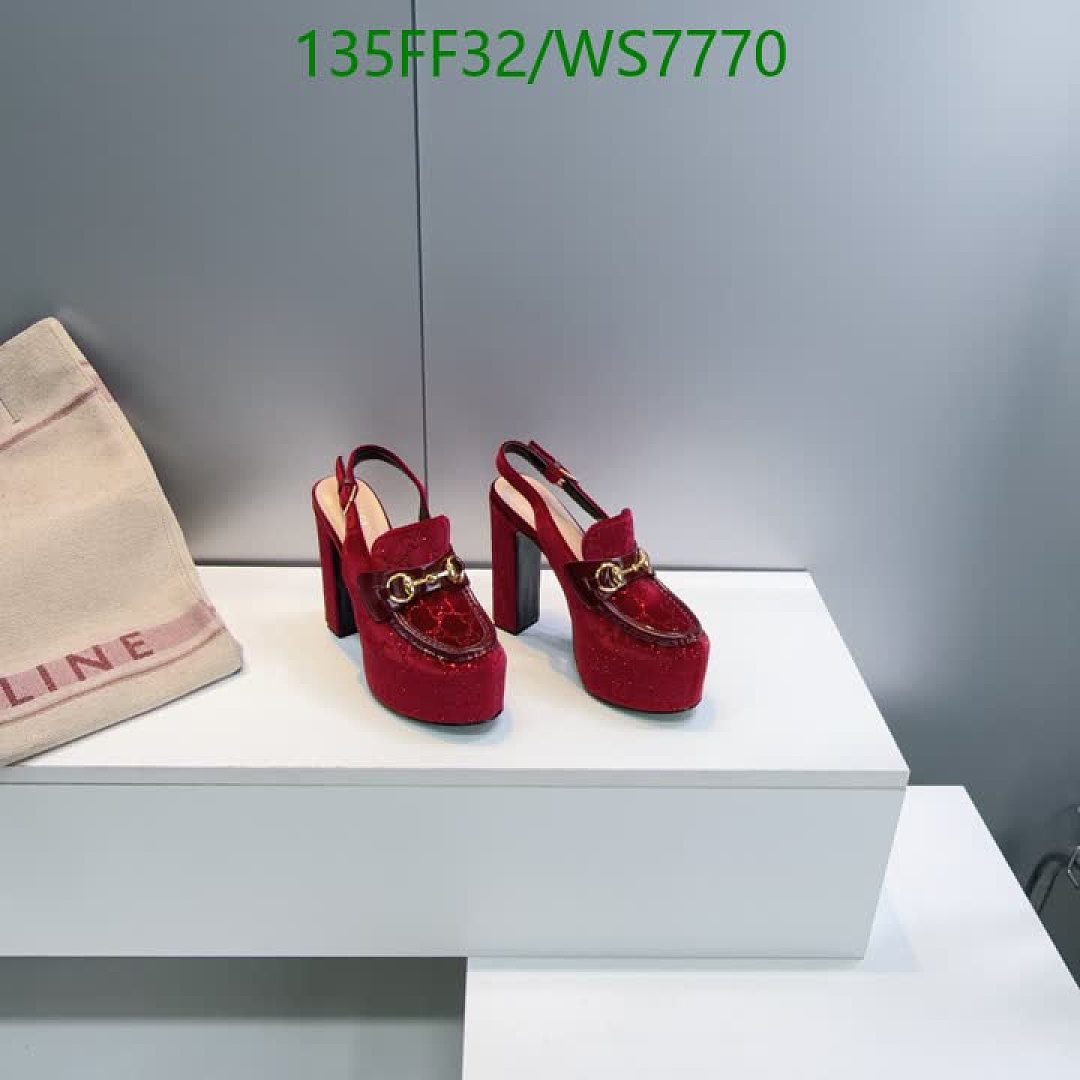 Gucci-Women Shoes Code: WS7770 $: 135USD