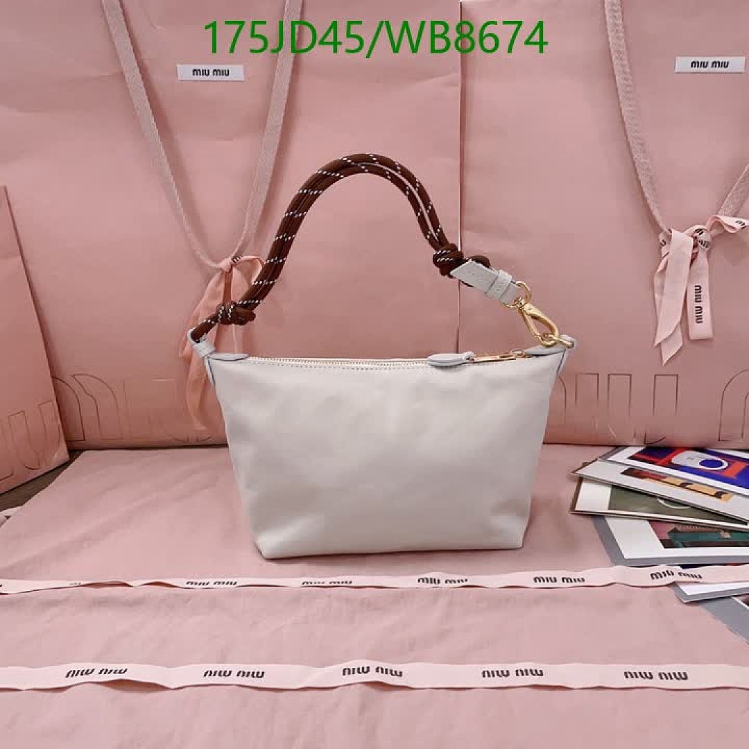 Miu Miu-Bag-Mirror Quality Code: WB8674 $: 175USD