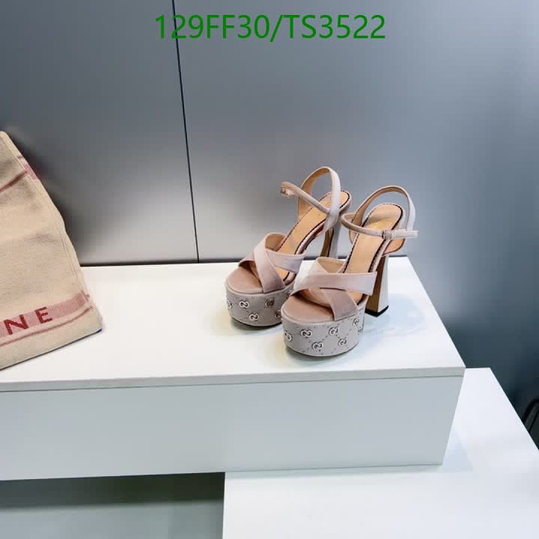 Gucci-Women Shoes Code: TS3522 $: 129USD