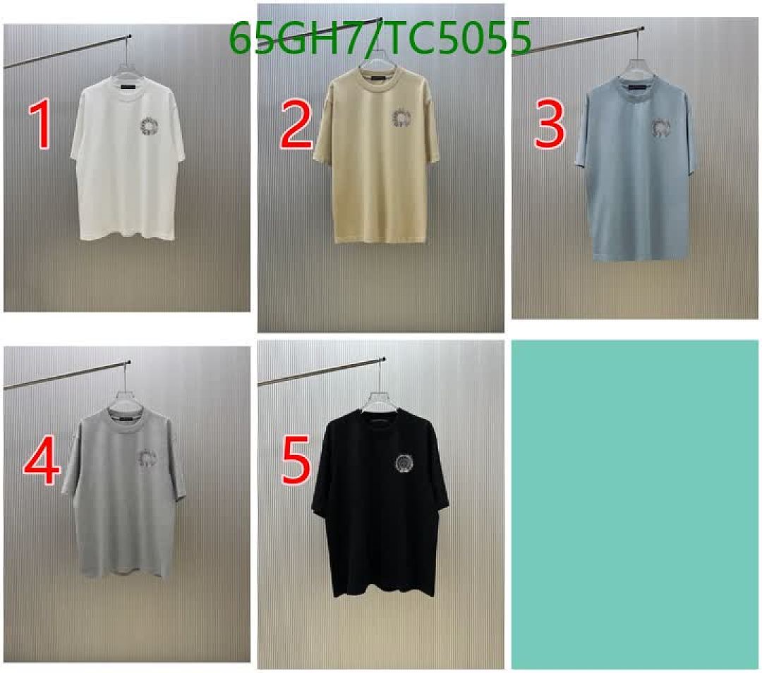 Chrome Hearts-Clothing Code: TC5055 $: 65USD