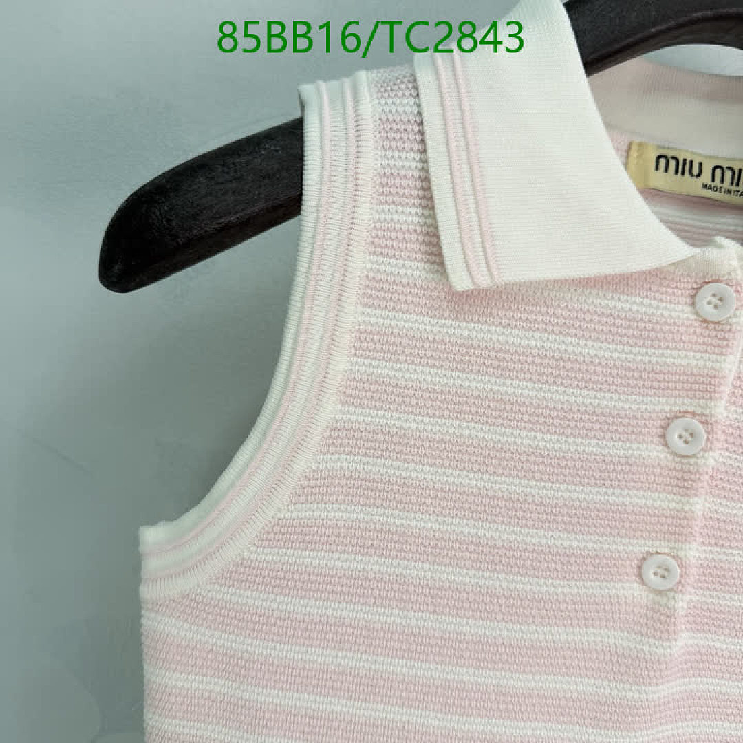 Miu Miu-Clothing Code: TC2843 $: 85USD