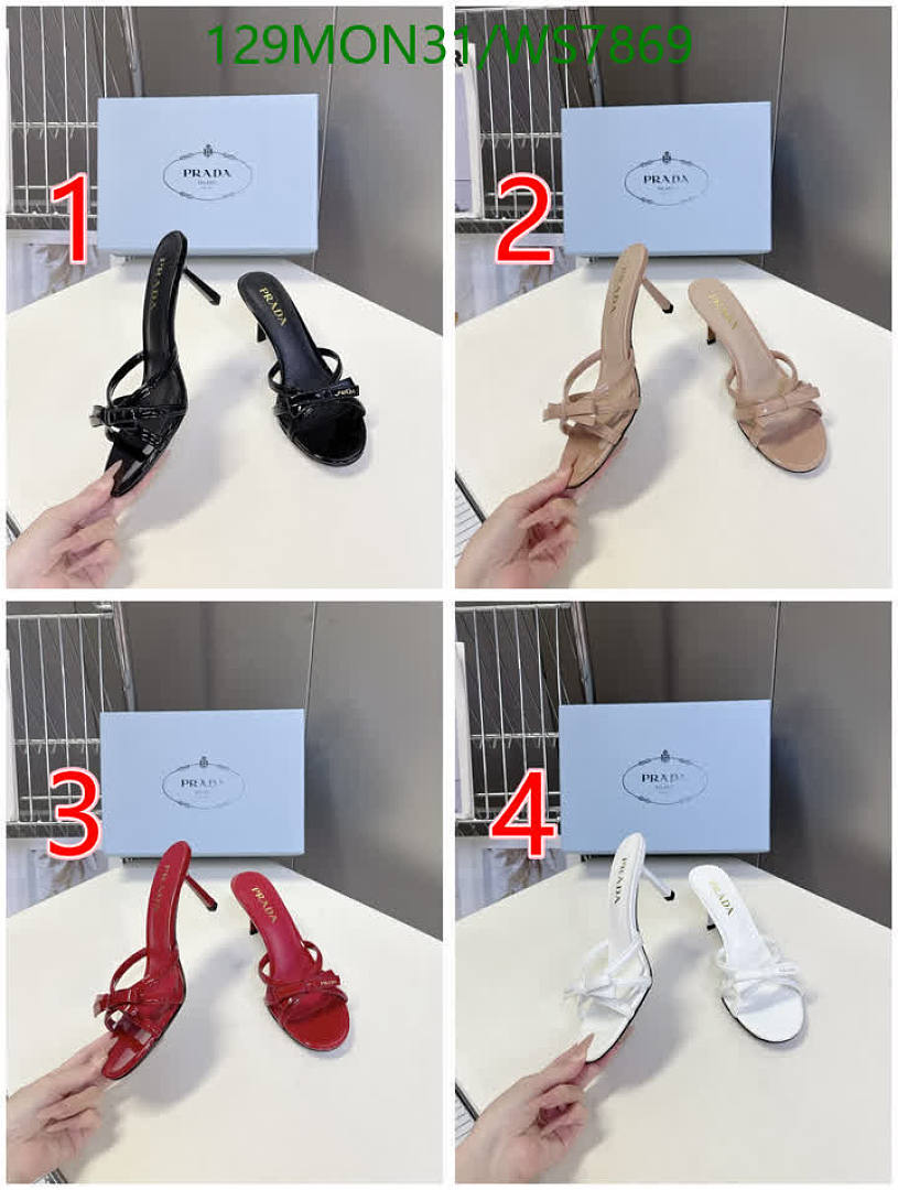 Prada-Women Shoes Code: WS7869 $: 129USD