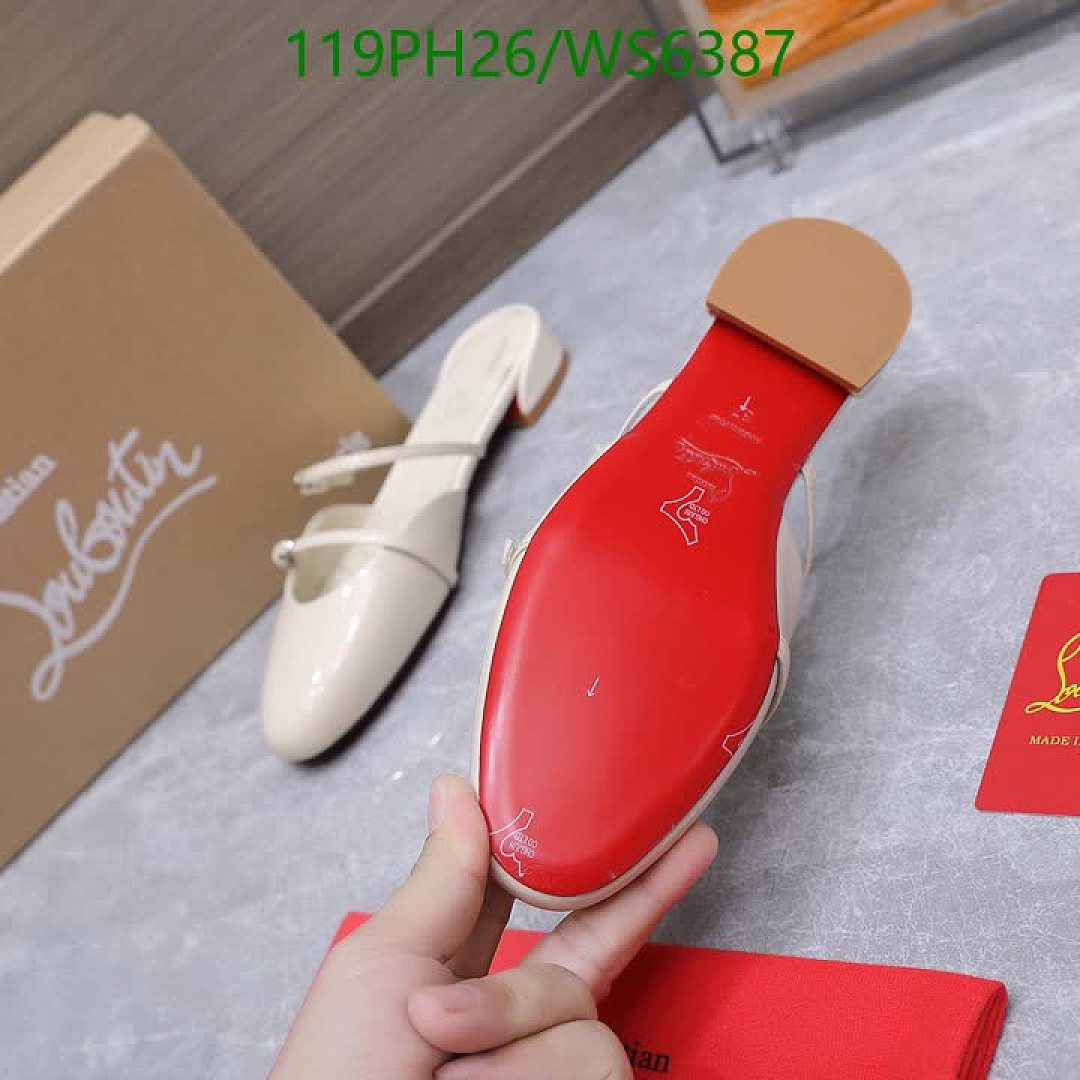 Christian Louboutin-Women Shoes Code: WS6387 $: 119USD