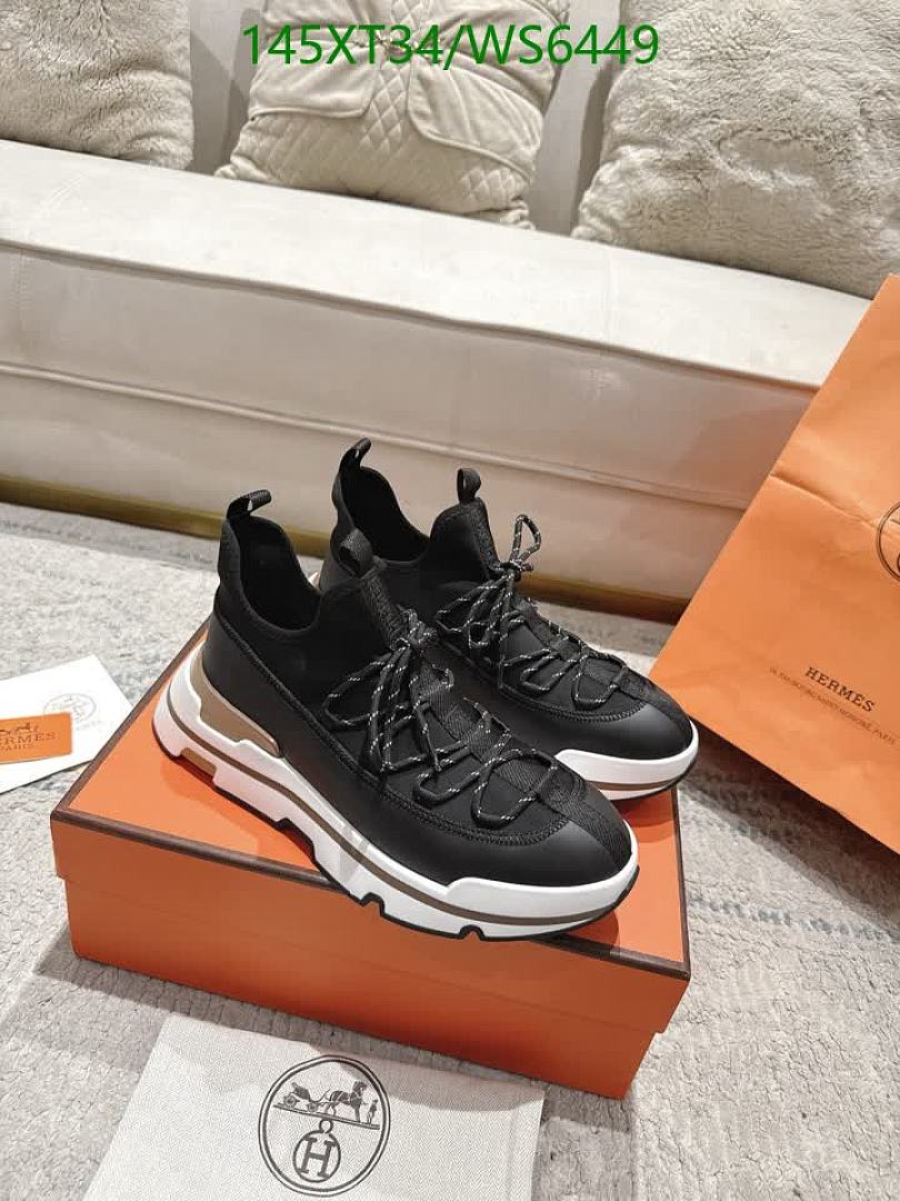 Hermes-Men shoes Code: WS6449 $: 145USD