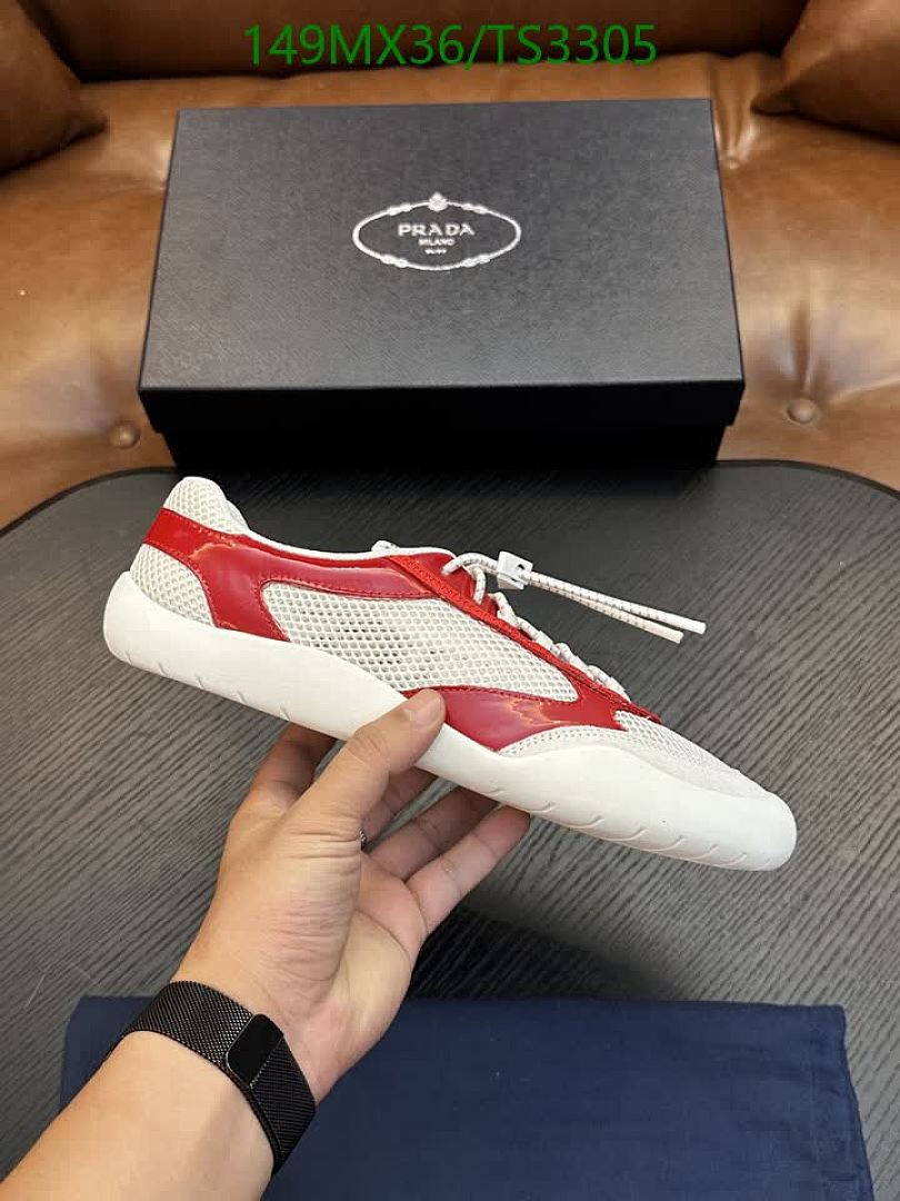 Prada-Men shoes Code: TS3305 $: 149USD