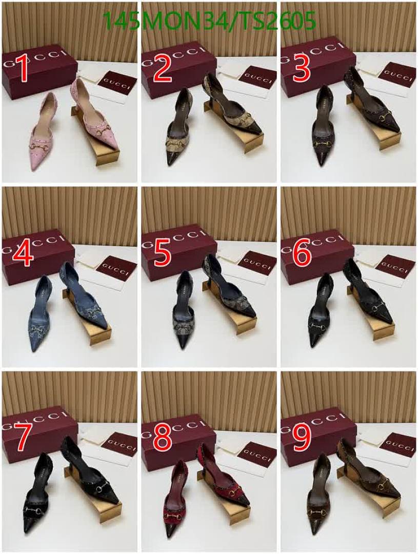Gucci-Women Shoes Code: TS2605 $: 145USD
