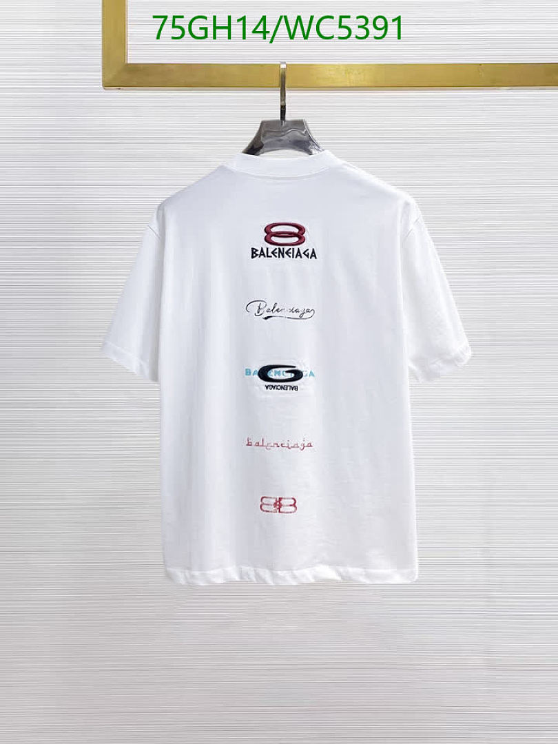 Balenciaga-Clothing Code: WC5391 $: 75USD