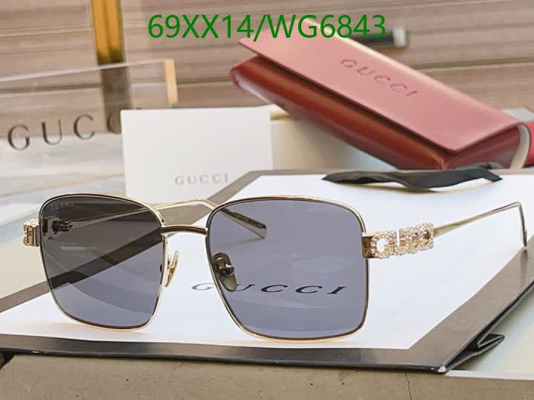 Gucci-Glasses Code: WG6843 $: 69USD