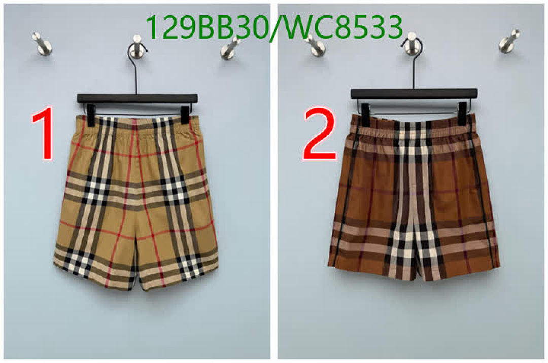 Burberry-Clothing Code: WC8533 $: 129USD