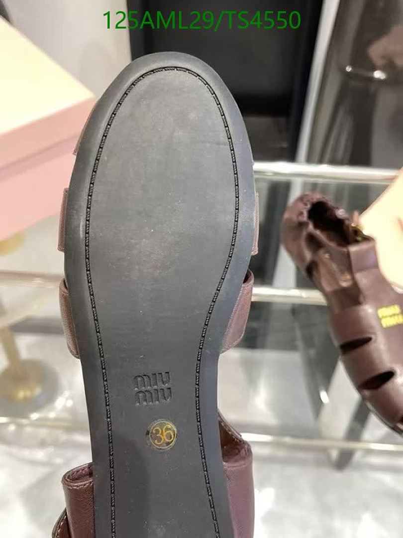 Miu Miu-Women Shoes Code: TS4550 $: 125USD