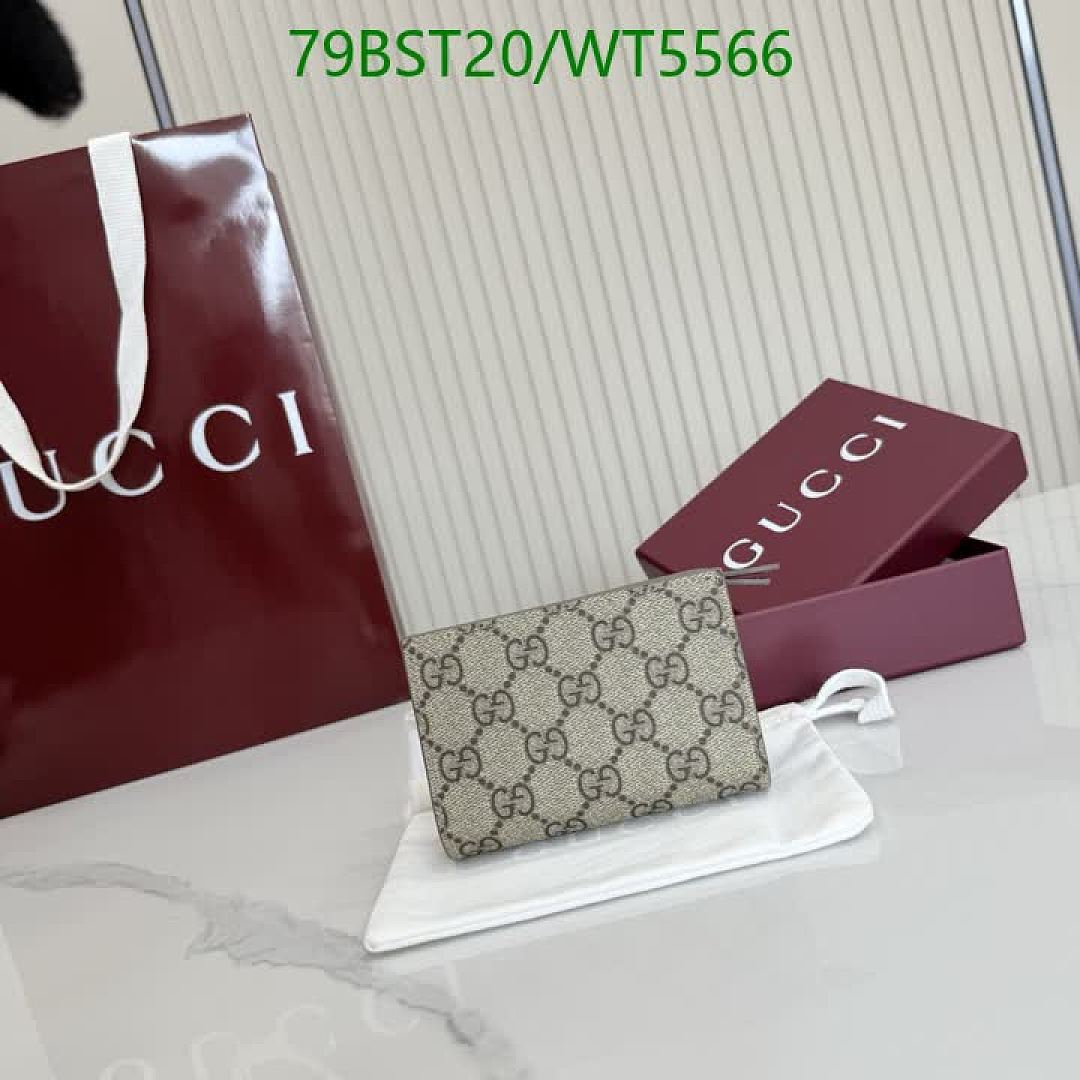 Gucci-Wallet Mirror Quality Code: WT5566 $: 79USD
