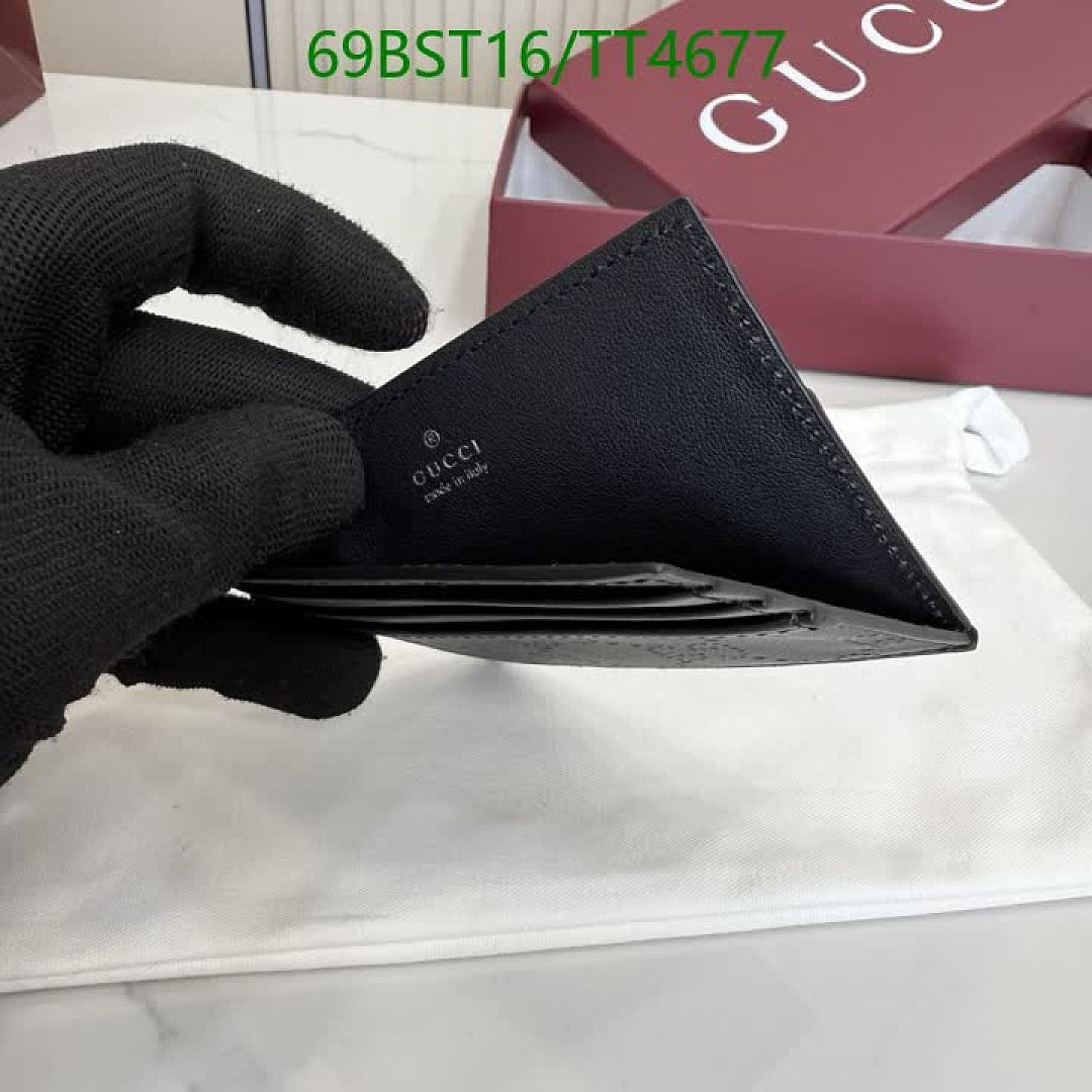 Gucci-Wallet Mirror Quality Code: TT4677 $: 69USD