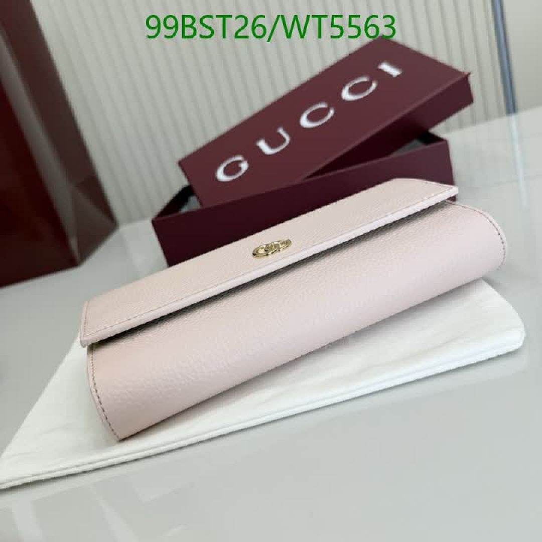 Gucci-Wallet Mirror Quality Code: WT5563 $: 99USD