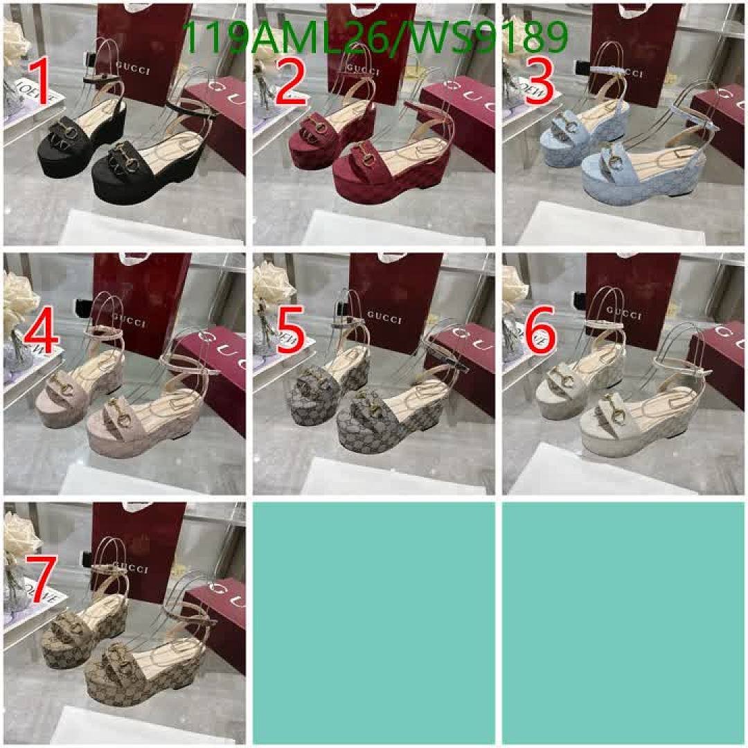 Gucci-Women Shoes Code: WS9189 $: 119USD