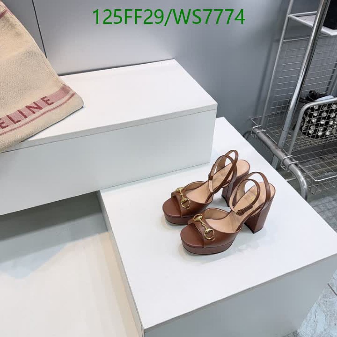 Gucci-Women Shoes Code: WS7774 $: 125USD