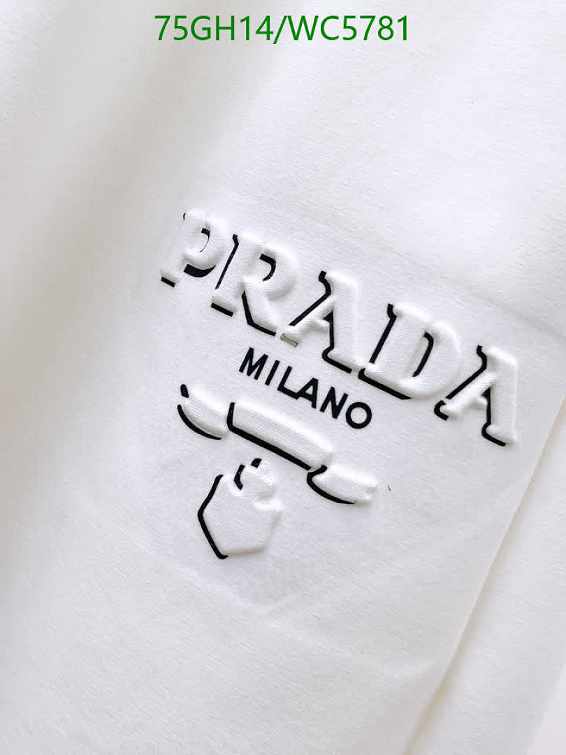 Prada-Clothing Code: WC5781 $: 75USD