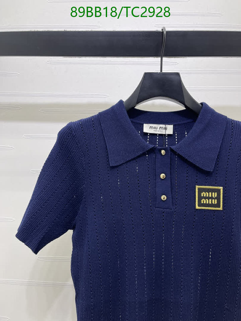 Miu Miu-Clothing Code: TC2928 $: 89USD