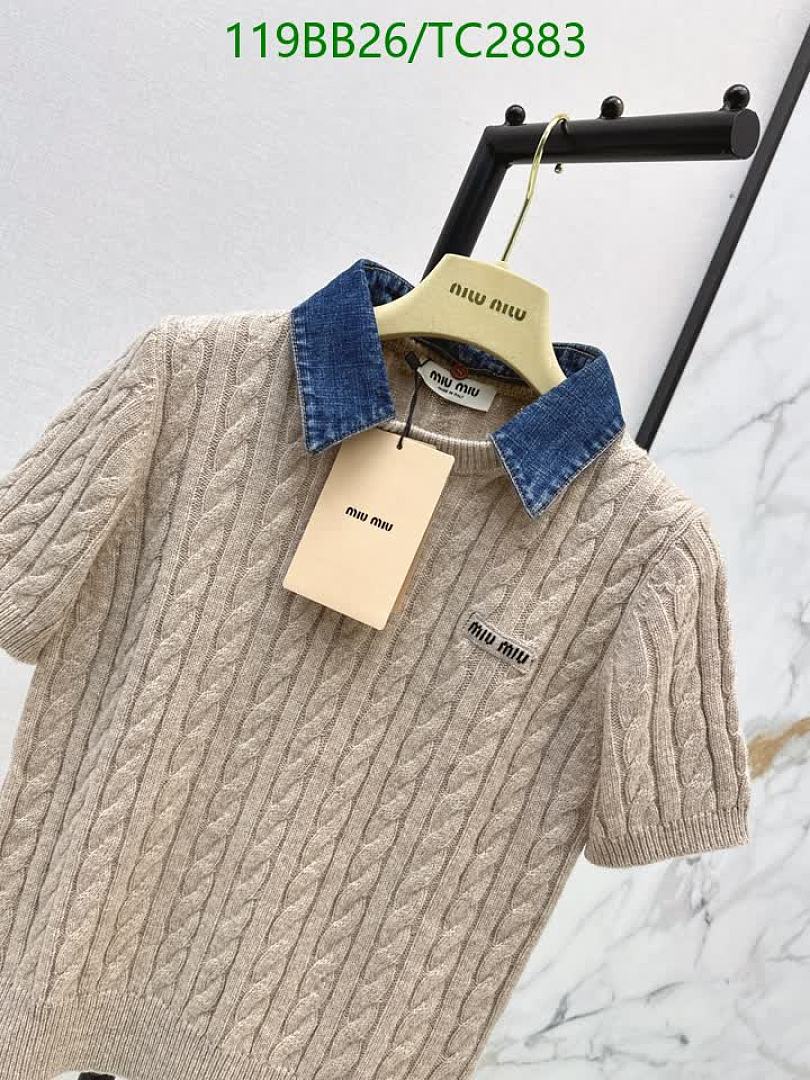 Miu Miu-Clothing Code: TC2883 $: 119USD