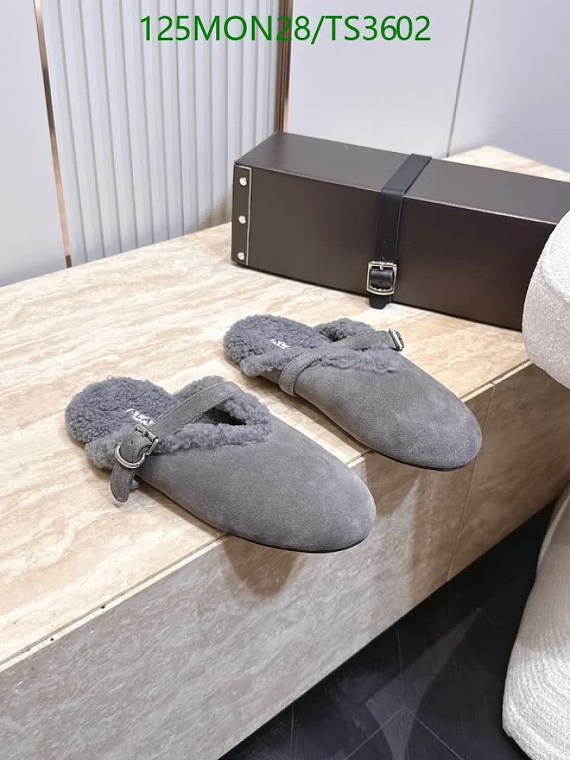 Alaia-Women Shoes Code: TS3602 $: 125USD