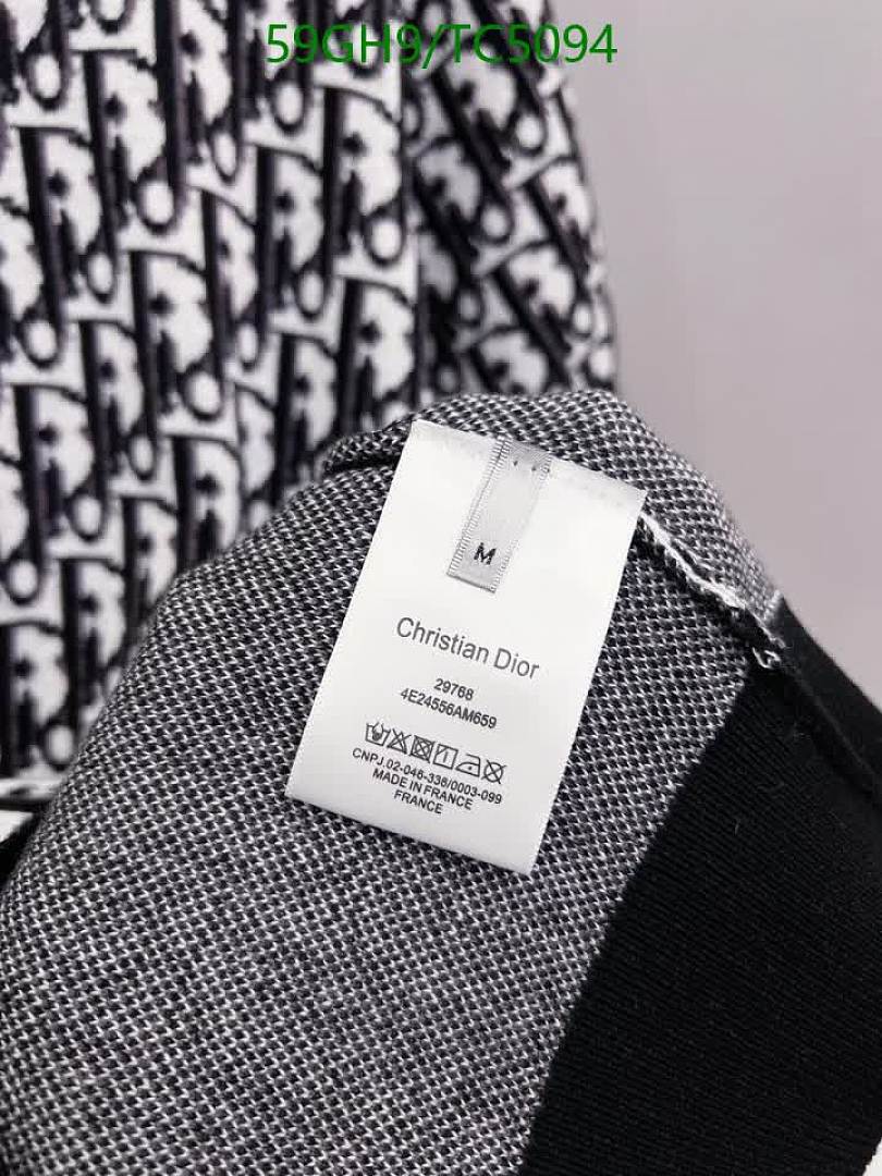 Dior-Clothing Code: TC5094 $: 59USD