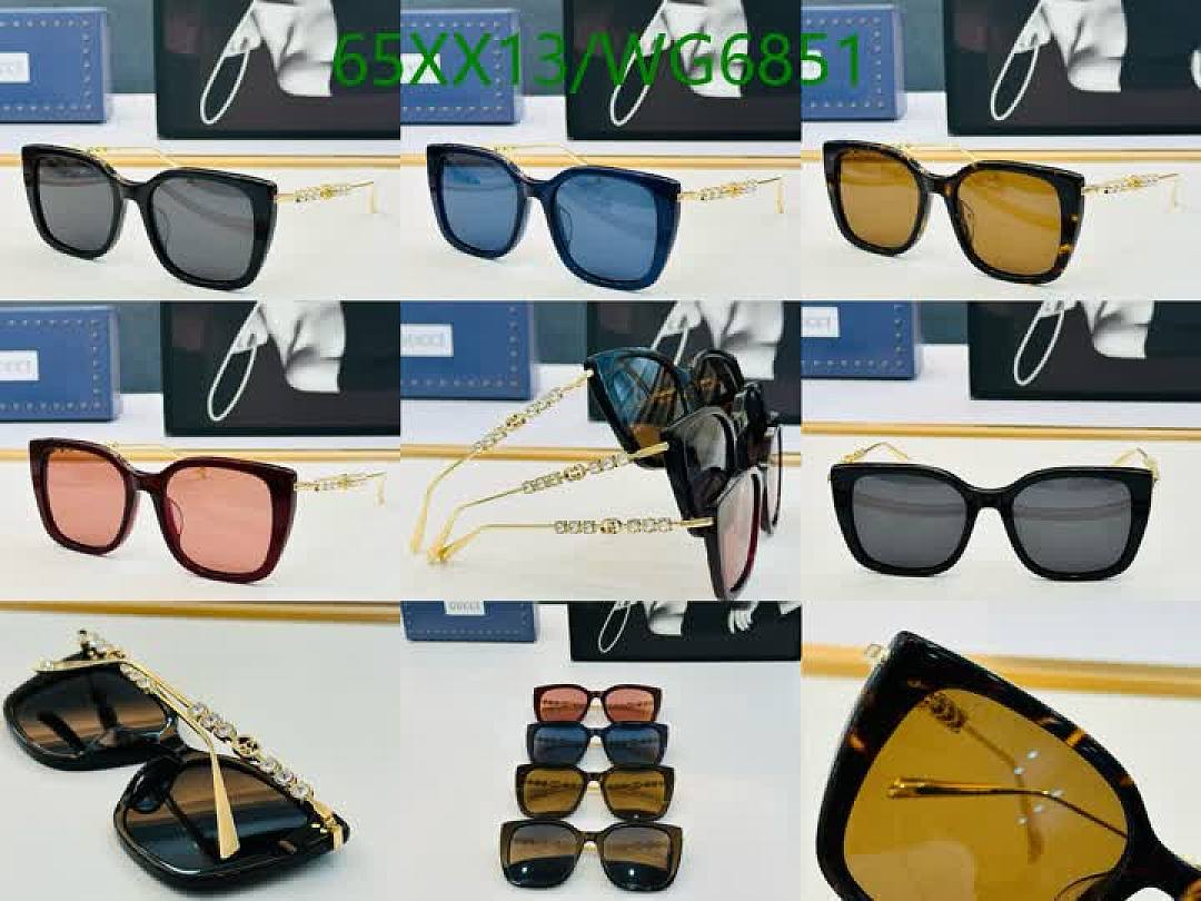Gucci-Glasses Code: WG6851 $: 65USD