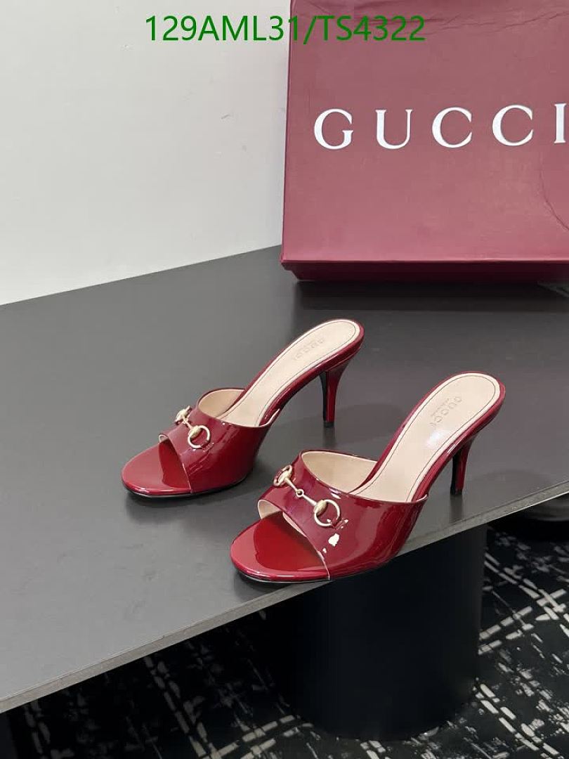 Gucci-Women Shoes Code: TS4322 $: 129USD