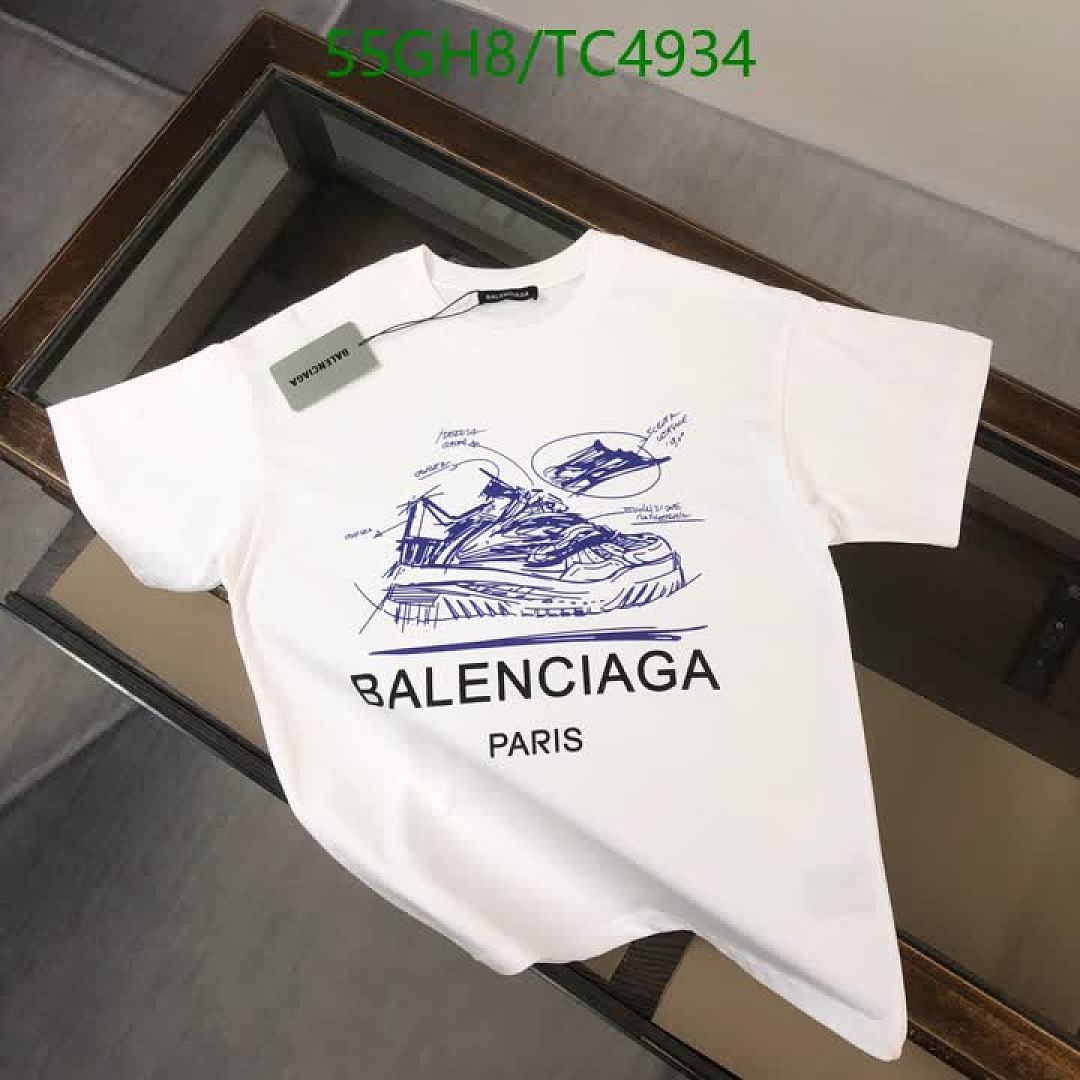 Balenciaga-Clothing Code: TC4934 $: 55USD