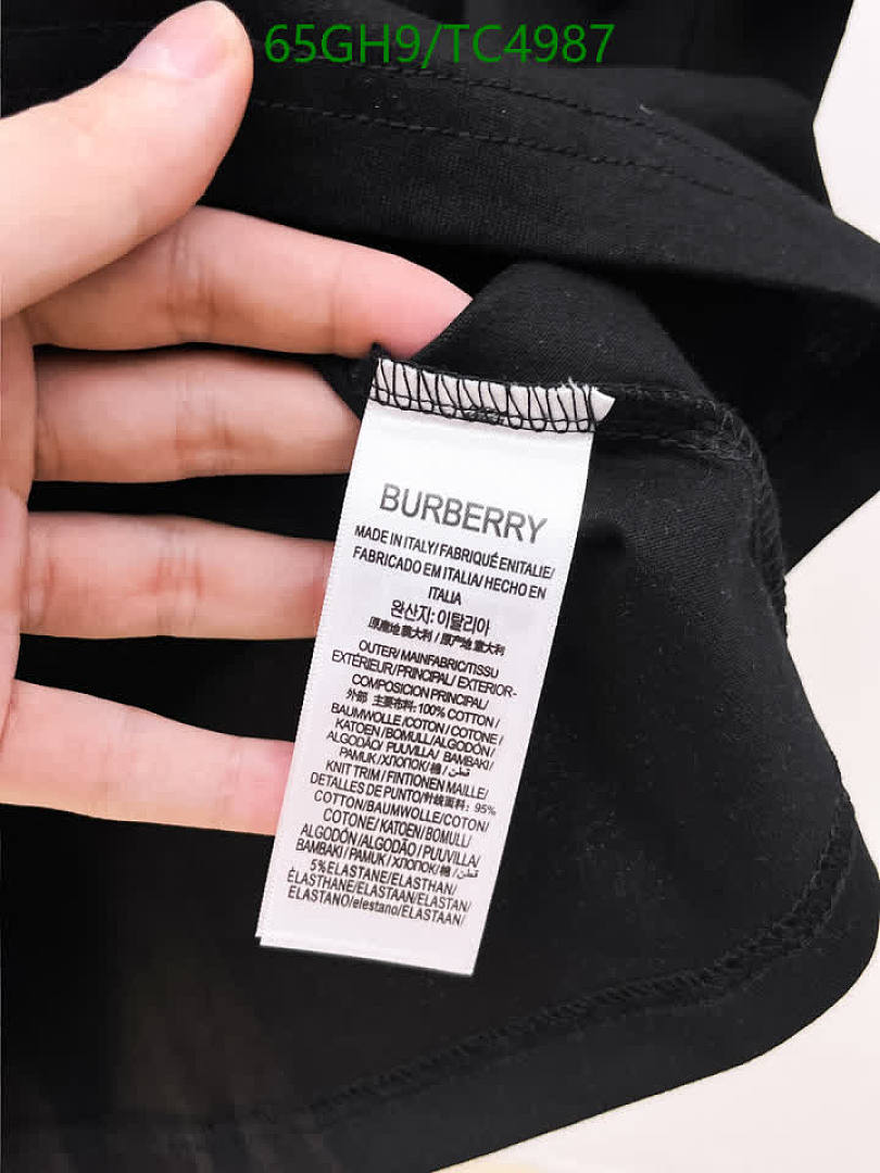 Burberry-Clothing Code: TC4987 $: 65USD