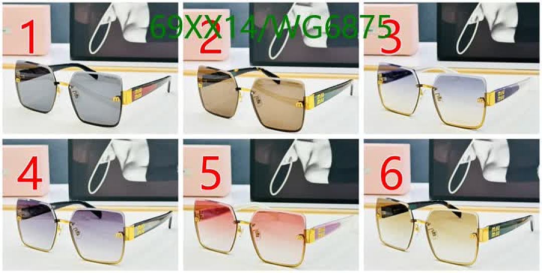 Miu Miu-Glasses Code: WG6875 $: 69USD