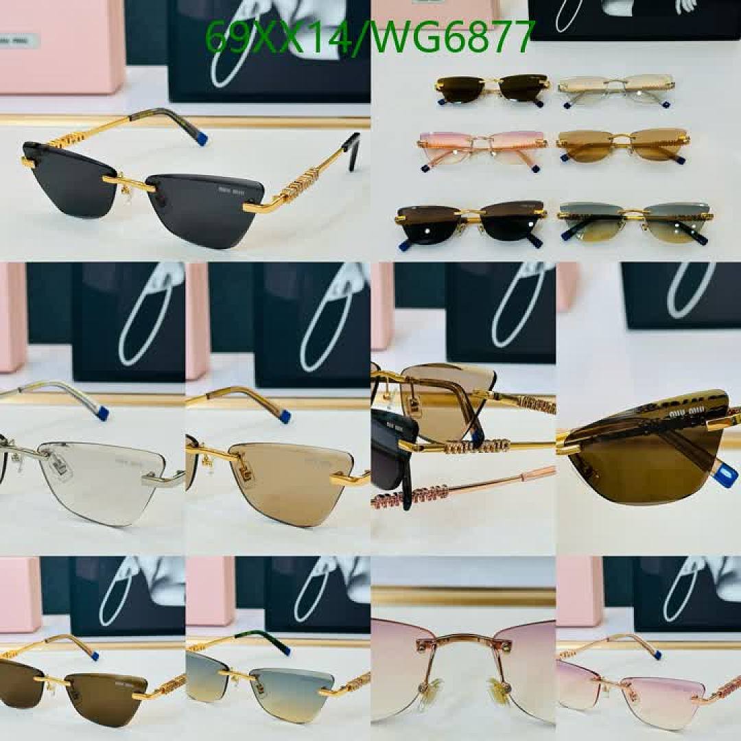 Miu Miu-Glasses Code: WG6877 $: 69USD
