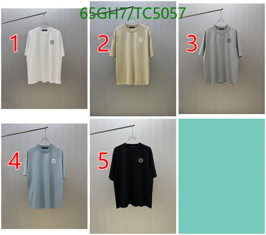 Chrome Hearts-Clothing Code: TC5057 $: 65USD