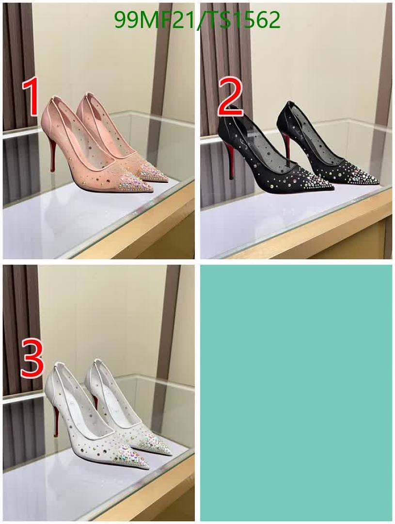 Christian Louboutin-Women Shoes Code: TS1562 $: 99USD