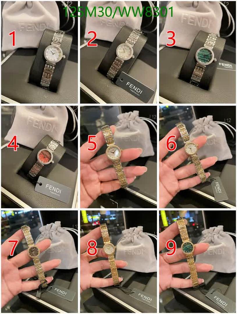 Fendi-Watch(4A) Code: WW8301 $: 125USD