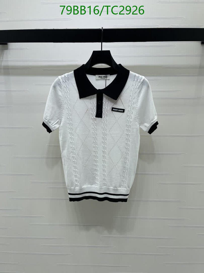 Miu Miu-Clothing Code: TC2926 $: 79USD